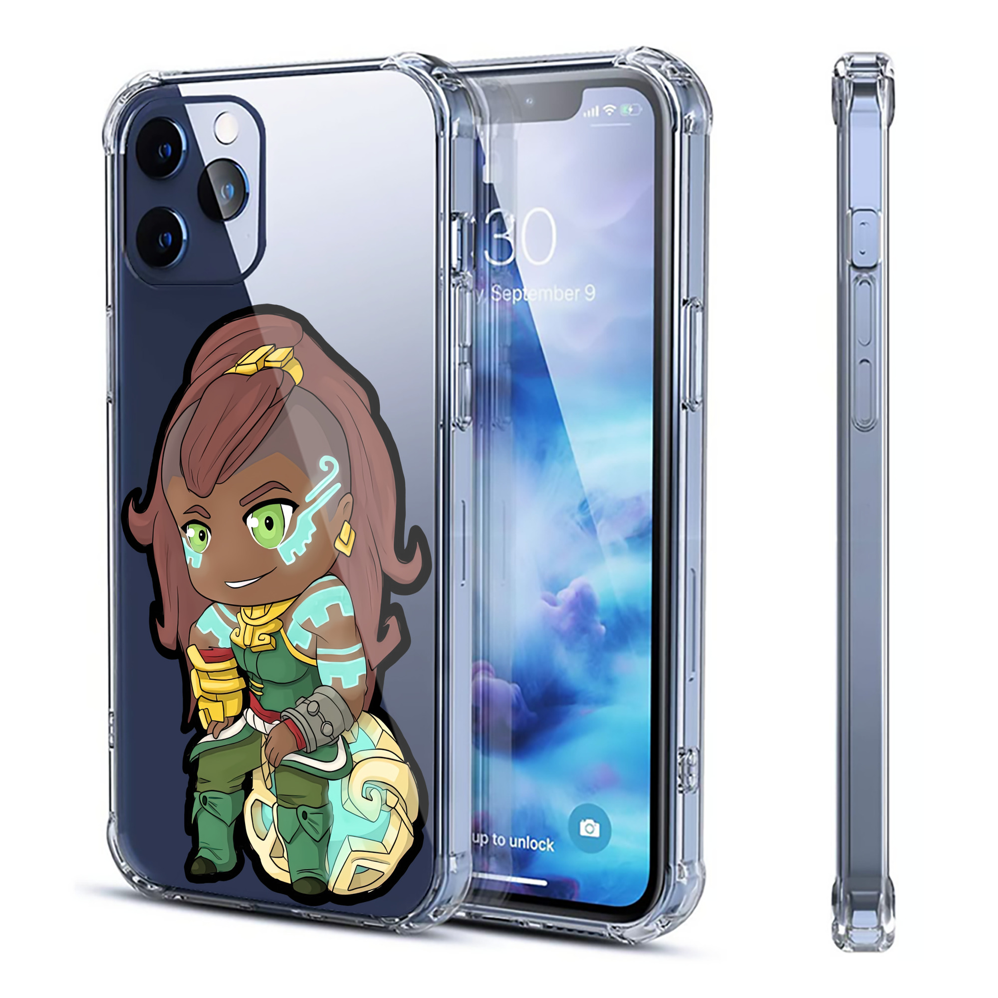 （画像用） リーグ・オブ・レジェンド League of Legends LOL 【iPhone 12シリーズ対応】透明スマホケース（クリアソフトケース）